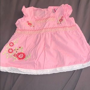 Embroidered tank top